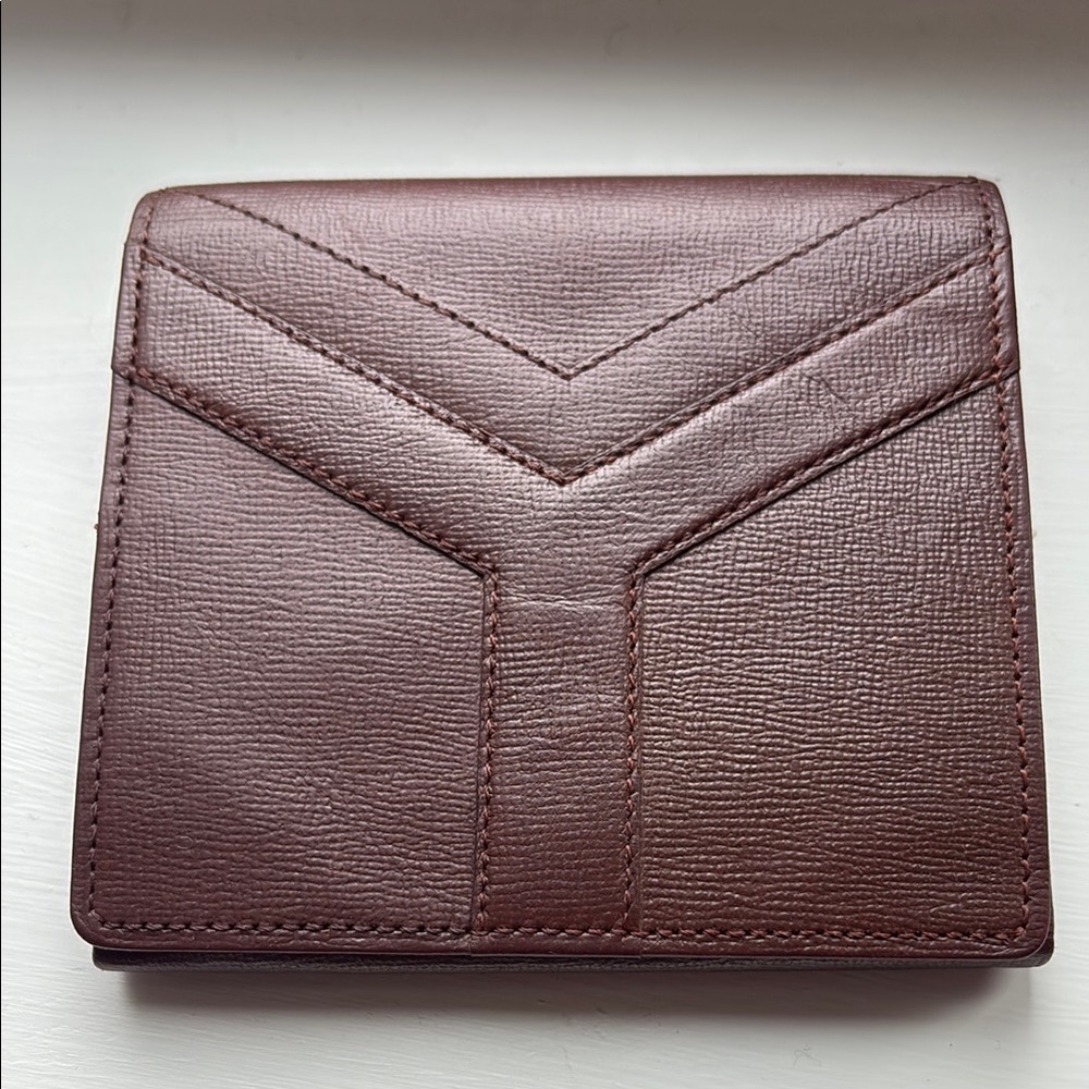 YSL Brown Wallet